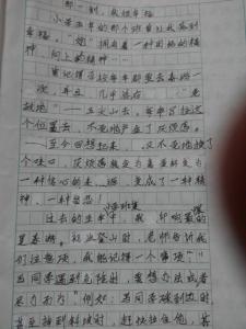 作文提纲怎么写 示例 作文评语示例