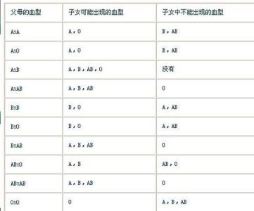 b型血父母是什么血型 b型血b型血生的孩子是什么血型