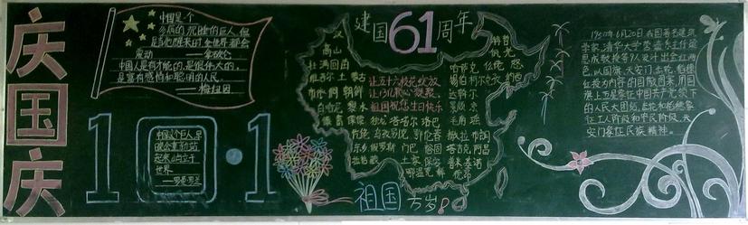 10岁成长礼黑板报 10.1黑板报内容