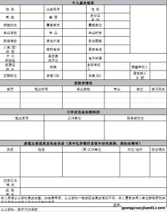 通用简历表格 excle的简历表格 excel格式通用的个人简历表格