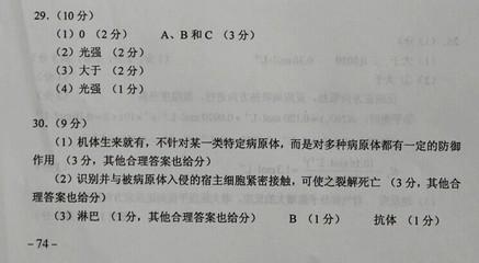 2016年江苏省事业试题 2016年江苏省小高考生物试题评析