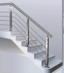 不锈钢楼梯扶手栏杆 不锈钢楼梯栏杆扶手价格多少 不锈钢楼梯立柱特点