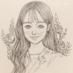 q版人物素描画 q版人物素描画女图片