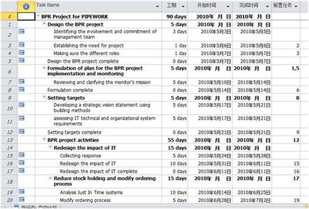 project工程项目管理 project工程管理论文