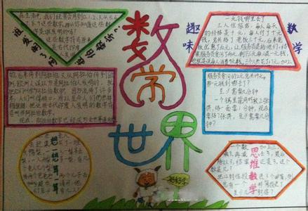 6年级数学手抄报内容 小学6年级数学手抄报