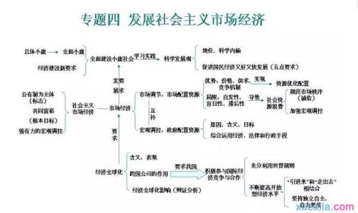 高中政治知识点整理以及学习方法