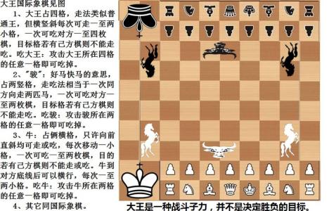 国际象棋移动规则 　国际象棋基本规则