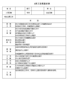 员工转正自我鉴定 企业普通员工转正自我鉴定书