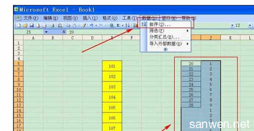 excel表格排序操作 Excel中个体数据列排序的操作方法