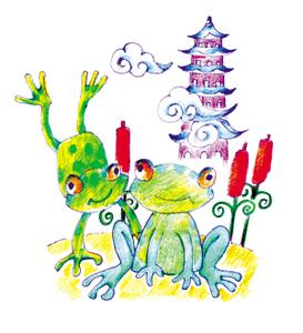 2012高考青蛙聋子爬塔 青蛙爬塔的故事
