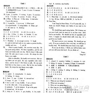 人教版初二上册英语Unit6练习试题及答案