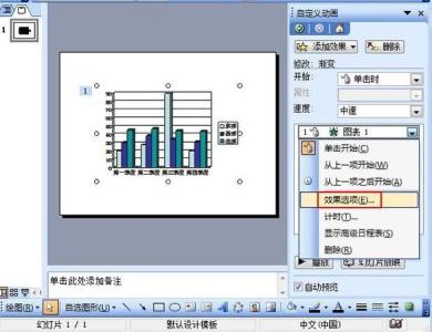 ppt2010添加动画效果 如何在ppt2010里添加图表动画