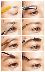 修眉毛的技巧步骤 如何自己修眉毛_修眉毛的技巧步骤
