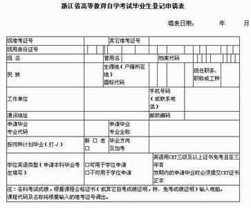 2017年核定征收鉴定表 2017护理毕业生鉴定表怎么填