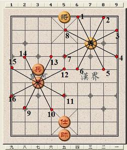 象棋马怎么不能走 图解 象棋的马怎么走