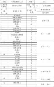 六年级下册教学进度表 六年级数学教学进度计划下册