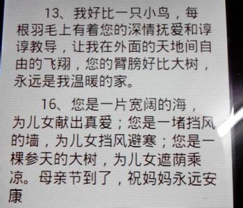 赞美母爱的句子一句话 赞美母爱的句子