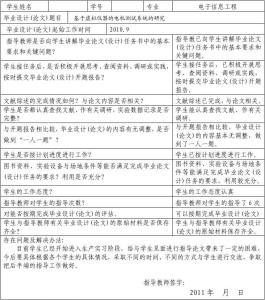 本科论文中期检查表 本科论文中期报告范文