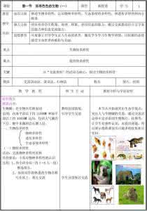 七年级下册生物ppt课件 北师大版七年级生物上册教案