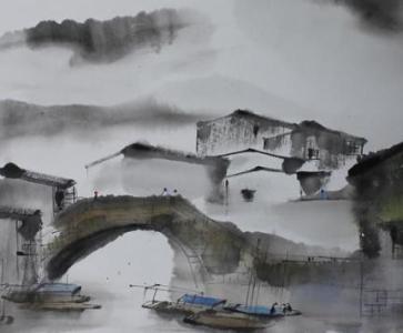 中国画风景 风景中国画图片