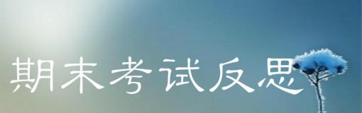 语文考试反思2000字 语文考试反思700字