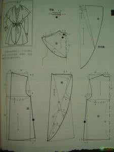 袖子款式图 各式袖子款式及裁剪示意图