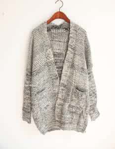 长袖披肩针织开衫 针织披肩 收藏几款针织披肩