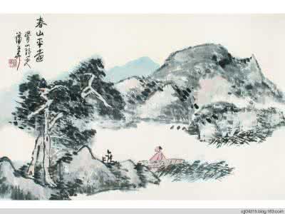 蒲华山水画 蒲华山水画 清 蒲华山水画作品集（3）