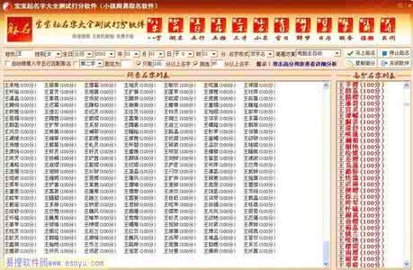 起名字测试打分 给宝宝起名字打分 2014宝宝起名字打分测试