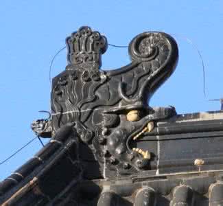 中国古代建筑物 中国古代建筑 鸱吻 中国古代建筑物正脊上的鸱吻(下)