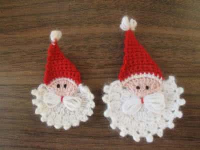 圣诞老人钩针图解 【钩针模式】十分钟钩出个“圣诞老人”，看了你也会