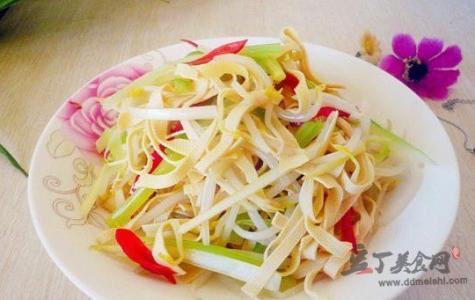 豆腐皮拌凉菜 【清爽小凉菜】豆皮拌香芹