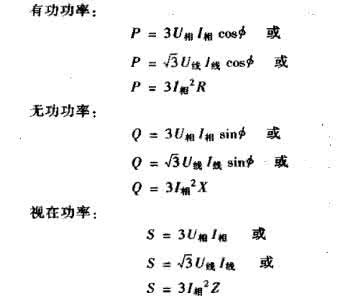 视在功率就是无功功率 请问视在功率的计算公式?无功功率所做的都是无用功吗?