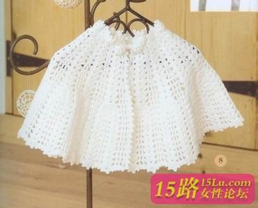 钩婴儿大披肩图案大全 婴儿N款式披肩(钩)