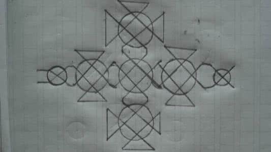 怎样手工画管道单线图 创意手工----有趣的模式“单线绣”图纸