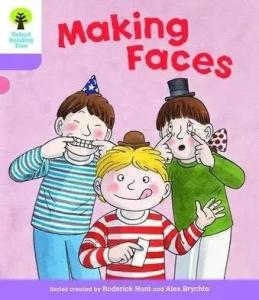 牛津树分级阅读 英语分级阅读:牛津阅读树第一级Making Faces