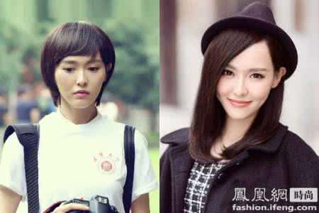 短发留长发尴尬期打理 女星纷纷放弃短发造型 不同脸型如何打理长发