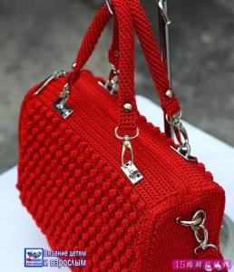 时尚女士手提包 时尚漂亮的钩针手提包