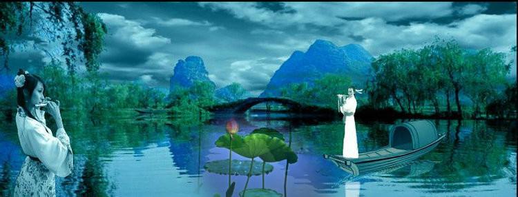 精美flash音画欣赏 精美音画欣赏《静.静.的.听.雨》