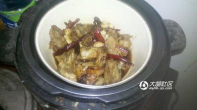 冬笋炒肉丝 冬笋烧腊排+肉末豆腐+干豇豆炒肉丝