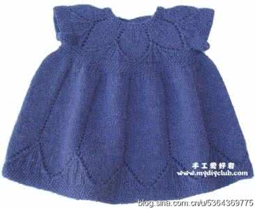 轻盈 棒针编织----T型短裙“轻盈飘逸”