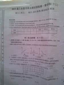 2014年高三数学复习宝典：数学精练【例题分析】