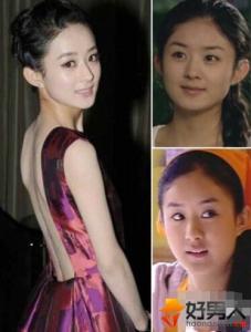 赵丽颖整容前照片对比 赵丽颖整容 赵丽颖整容前后对比 赵丽颖整容前照片揭秘