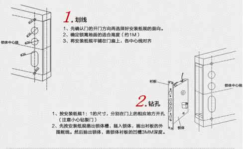 指纹锁安装方法 安装指纹锁的方法 安装指纹锁的技巧