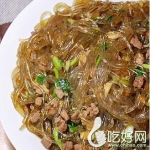 肉末粉条的家常做法 家常肉末粉条的做法 肉末粉条的做法