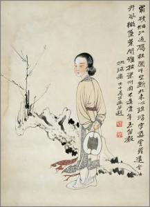 国画大师张大千荷花 国画大师张大千诞辰