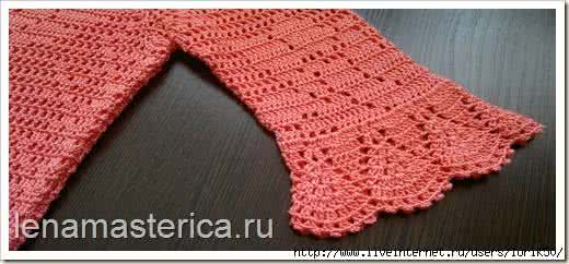 钩针郁金香 钩针连衣裙----方格“郁金香”