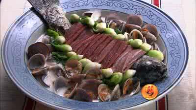 蛤蜊汤汆蛋 蛤蜊汆鲫鱼