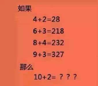 答对的智商120以上 测试智商的，答对9个封你为大神！