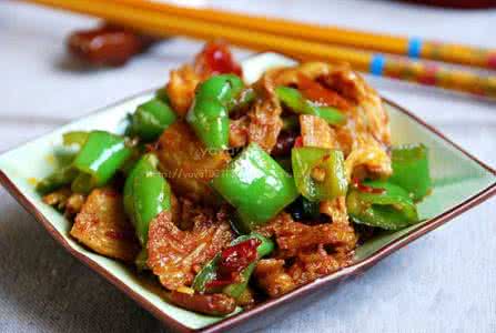 辣炒腐竹 健康饮食 辣炒腐竹_健康饮食